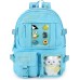 STEAMEDBUN Kawaii Backpack Cute Aesthetic Backpack for Girls,Ita Backpack with Inserts for School (without pins)