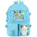 STEAMEDBUN Kawaii Backpack Cute Aesthetic Backpack for Girls,Ita Backpack with Inserts for School (without pins)