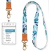 COOKOOKY Lanyard with id Holder Cute lanyards for Women Lanyard for Keys id Badge Holder